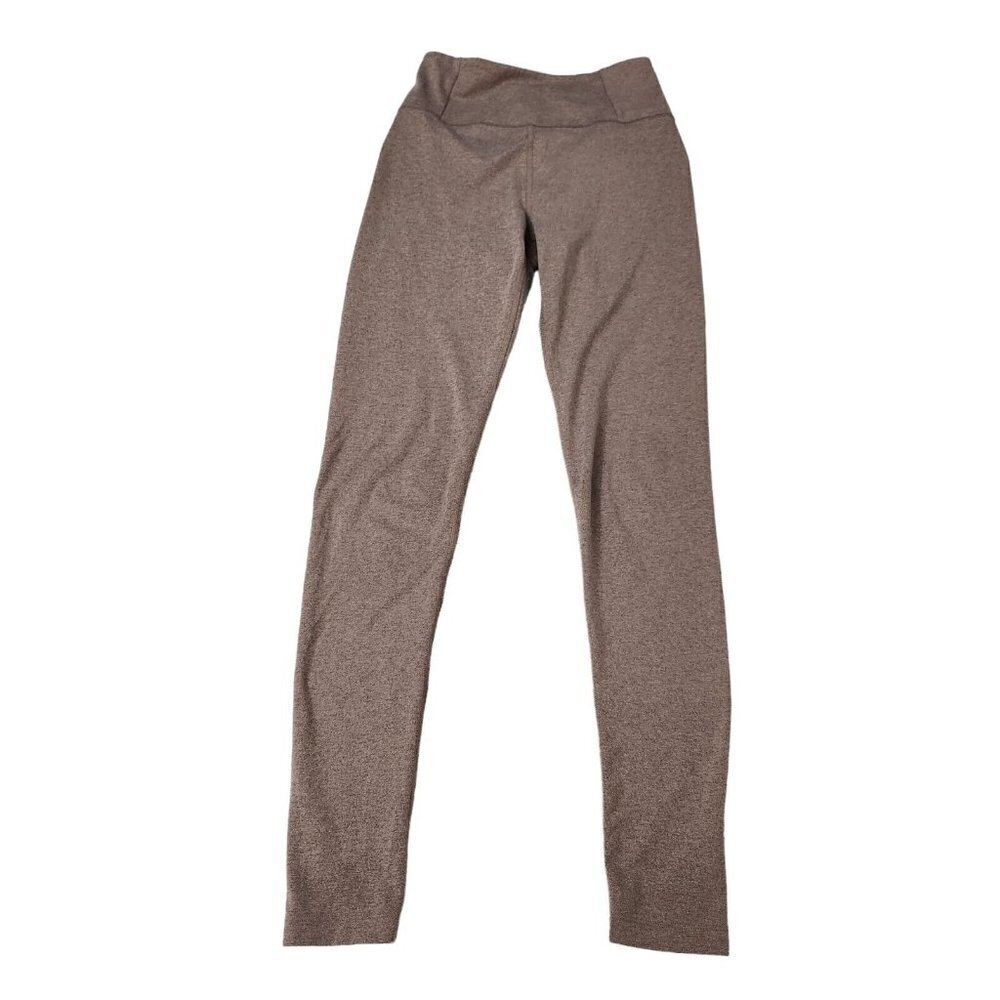 Girlfriend Collective Leggings Small Heather Mauve Brown‎ Full-length High-Rise